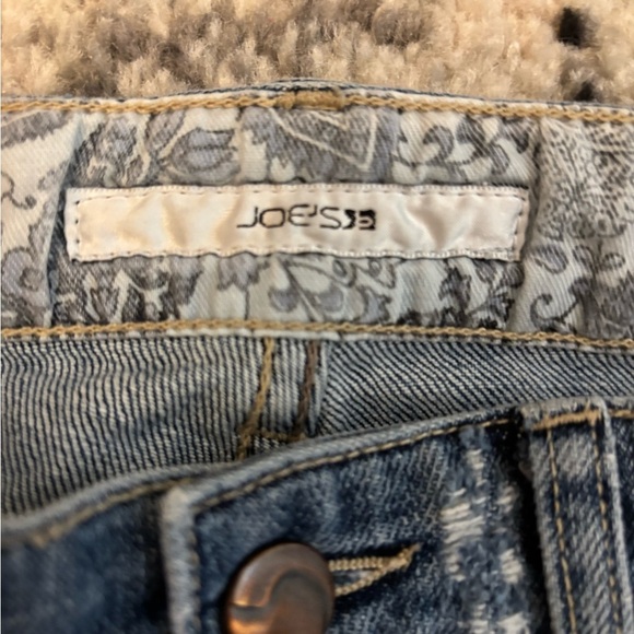 Joe's Jeans Blue Denim Cutoff Shorts - Picture 4 of 8